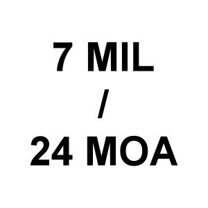 7 MIL / 24 MOA
