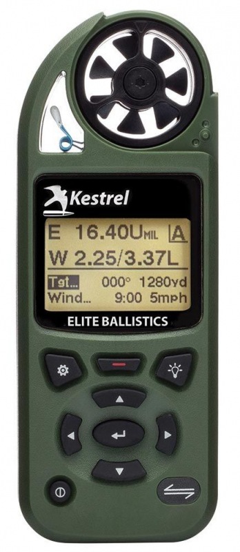 Kestrel 5700 ELITE Ballistics / Applied Ballistics® - LiNK