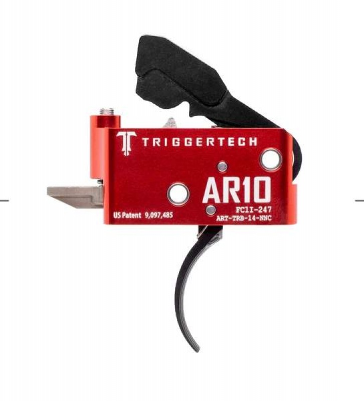 TriggerTech Diamond AR10 Primary Curved Black